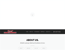 Tablet Screenshot of expertplowandlandscape.com